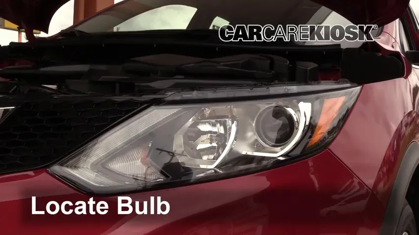 2017 Nissan Rogue Sport SL 2.0L 4 Cyl. Lights Headlight (replace bulb)